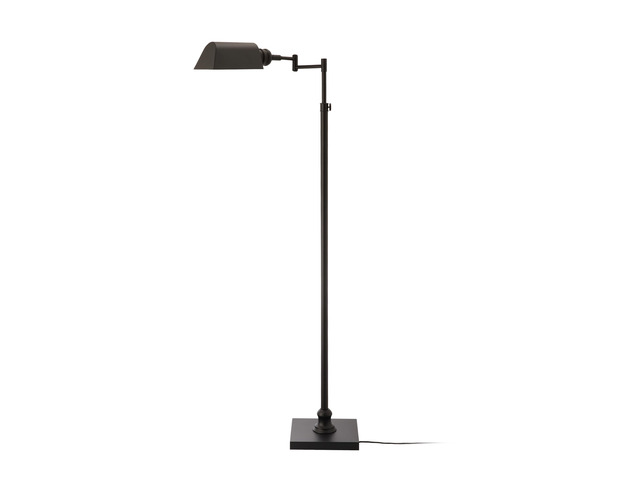 OBright Arcadia - Pharmacy Floor Lamp, Full Range Dimming, Swing Arm Task Lamp, E26 Socket, Bulb Replaceable, Adjustable Height 47 to 55, 360°...
