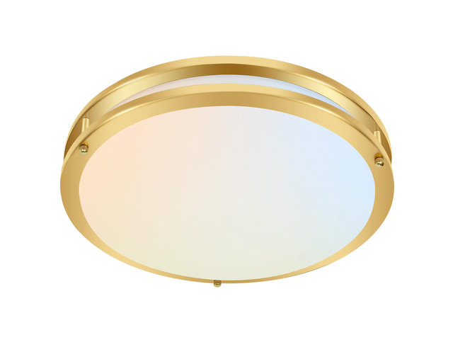 16 inch Dimmable LED Flush Mount Ceiling Light Fixture,36W,2200LM 2.7/3/3.5/4K/5K Adjustbale,120°Light Angle,CRI90,Ceiling Lamp for...