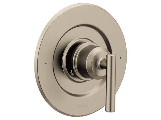 Gibson Chrome Posi-Temp Pressure-Balancing Modern Shower Handle Only Trim, Valve Required, T2901BN