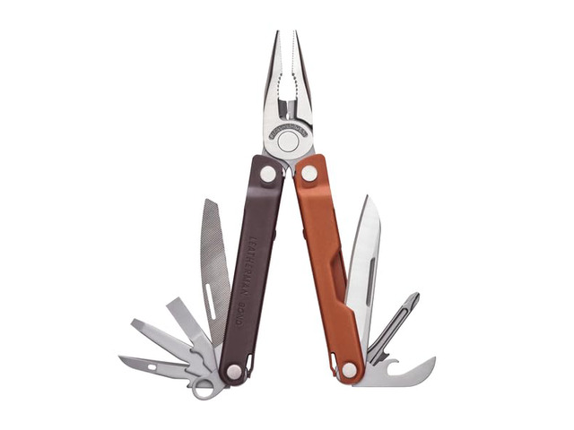 Bond 14-in-1 Lightweight Multi-Tool, Camping, EDC, Burnt Sienna 420HC Blade, Spring-Action Pliers, Screwdrivers & Scissors for Camping, Hiking & EDC