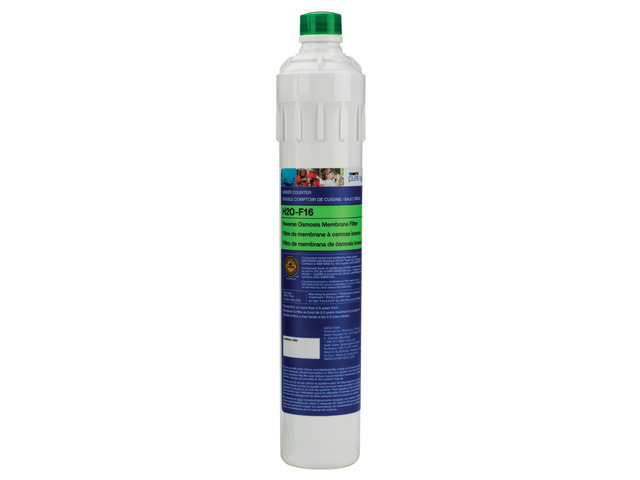 H2O-F16 Pure H2O 50 GPD RO Membrane Replacement Filter Fits H2O-Dwuf300 Reduces TDS Lead Cysts Chromium to 0.1 Micron Push Button Release Design...