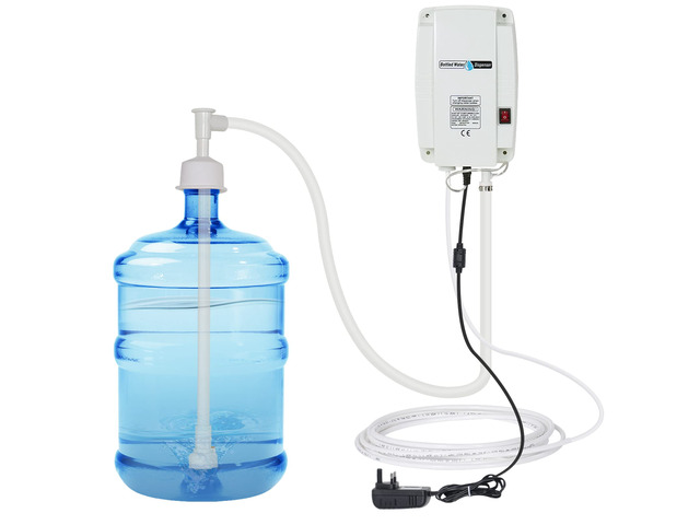 Bottled Water Dispenser Pump System with Single Inlet, 110V 60PSI Drinking Water Electric Water Pump,Compatible with Coffee/Tea Maker, Water...