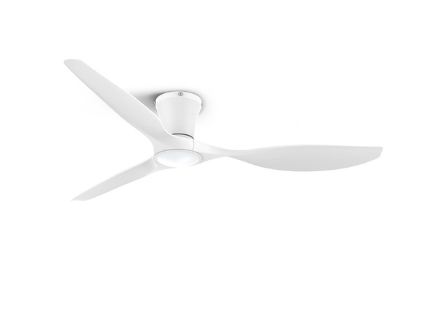 52 Inch White Ceiling Fans with Lights and Remote Ultra Quiet,Reversible,Dimmable Light,Cool Comfort,6-Speed,Timers,Beep-Off,Easy to Install,Energy...