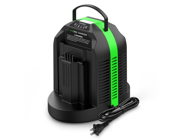 Rapid Dual-Charging Replacement for EGO Battery Charger CH2800D, Compatible with EGO Charger CH2100 CH3200 CH2800D for EGO 56V Battery BA2800...