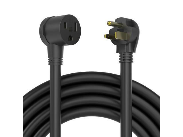 15ft 250 Volt Welder Extension Cord 8 AWG Power Extension for Welding Machines NEMA 6-50P to 6-50R