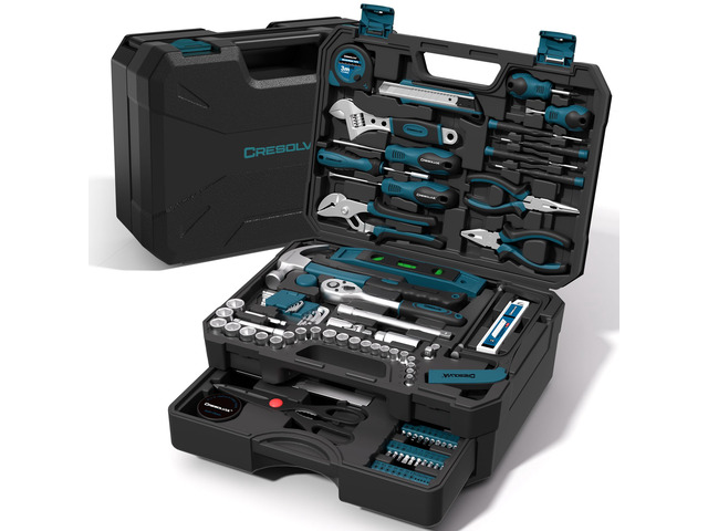 328 Piece Tool Kit For Home,Hand Repair Tool Set,Toolbox Storage Case with Drawer,General Household/Auto Tool Set,Perfect for Homeowner, DIY,...
