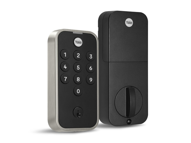 Code Keypad Deadbolt for Keyless Front Door Entry, Satin Nickel