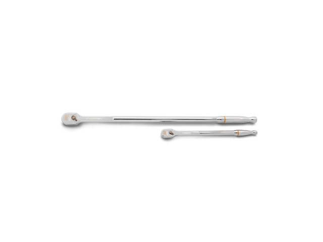 2 Pc 1/4' & 3/8' Dr 120XP X-Long Handle Ratchet Set 81271XP