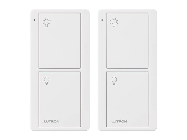Pico Remote for Caseta Smart Switch, 2-Button Control, Remote On/Off control, for wireless 3-way with Caseta switch, for table top or wallmount...