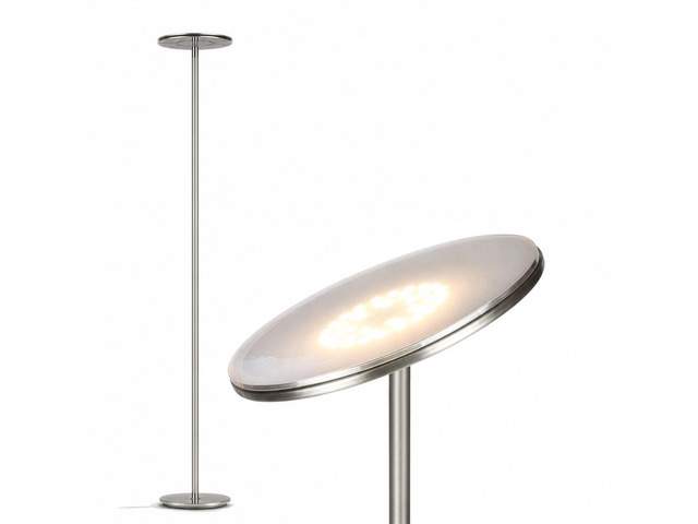 Sky LED Floor lamp, Torchiere Super Bright Floor Lamp for Living Room Decor & Office - Dimmable, Tall Standing Lamp with Warm Light for Bedroom &...