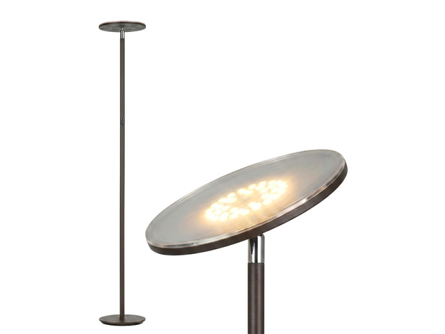 Sky LED Floor lamp, Torchiere Super Bright Floor Lamp for Living Room Decor & Office - Dimmable, Tall Standing Lamp with Warm Light for Bedroom &...