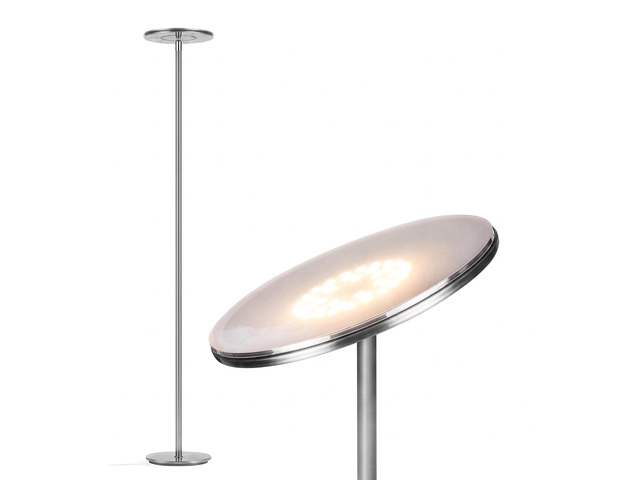Sky LED Floor lamp, Torchiere Super Bright Floor Lamp for Living Room Decor & Office - Dimmable, Tall Standing Torch Lamp with Warm Light for...