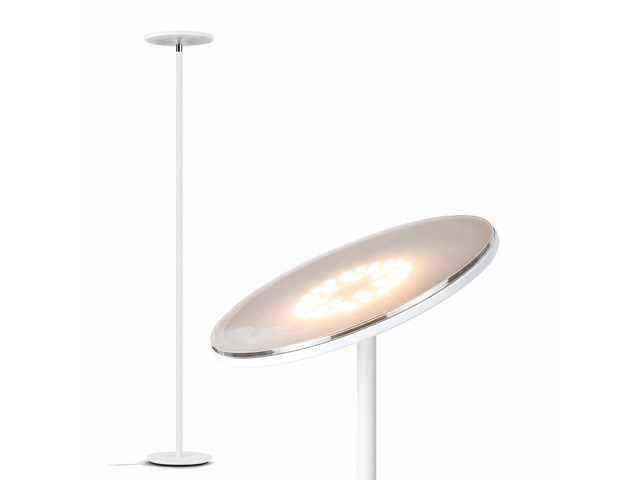 Sky LED Floor lamp, Torchiere Super Bright Floor Lamp for Living Room Decor & Office - Dimmable, Tall Standing Lamp with Warm Light for Bedroom &...