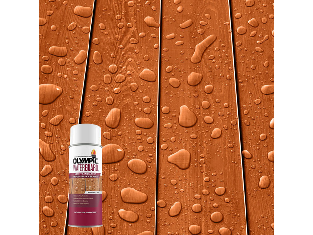 WaterGuard 11.75 oz. Woodland Cedar Semi-Transparent Exterior Wood Stain Plus Sealer (Pack of 6)