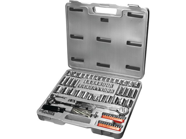 W1198 SAE/Metric 100-Piece Socket (1/4-Inch, 3/8-Inch & 1/2-Inch Drive) and Bit Set