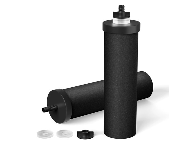 PF-2 Black 2-Stage Purification Elements, 2 Pack, K Series Replacement Filter for ProOne and Berlkey, Compatible with ProOne Big+ or Berlkey...
