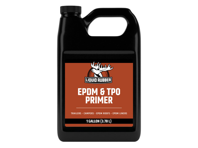 EPDM & TPO Primer for RV, Camper & Trailer Roofs, 1 Gallon High-Performance Primer - Basecoat Improves Adhesion for RV Roof Coating & Sealant on...
