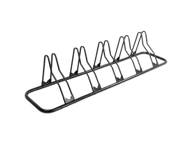 Bicycle Floor Parking Rack Stand - for Mountain MTB Road Bike - Indoor Home Garage Storage - Classic 5 Bikes