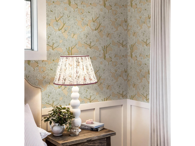Tree Wallpaper Peel and Stick Jungle Wall Paper Forest Mural Stick on Wallpaper Modern Waterproof Self Adhesive Contact Paper(17.3' x 400' Brown)
