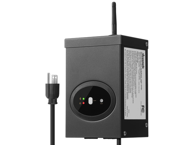 Smart Low Voltage Landscape Transformer 120W 120V AC to 12V AC, 1 Zone Control, Compatible with Alexa and Google Home, Waterproof for Outdoor...