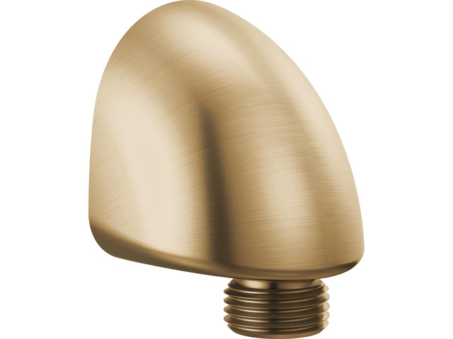 Faucet Wall-Mount Supply Wall Elbow for Hand Held Shower with Hose, Champagne Bronze 50560-CZ