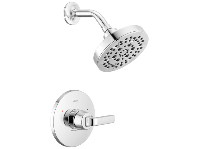 Lineax 14 Series 5-Setting Shower Faucet Set, Chrome Shower Head and Handle Set, Valve Trim Kit, Chrome T14262 (Valve Not Included)