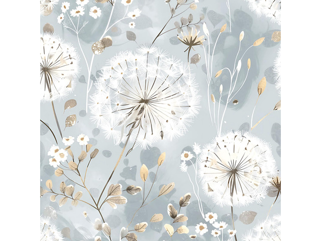 Floral Wallpaper Peel and Stick Dandelion Contact Paper for Cabinet Dandelion Peel and Stick Wallpaper Floral Contact Paper 16.9'x590.5' Self...
