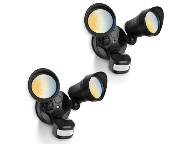 Motion Sensor Outdoor Lights, 30W 3500LM Flood Lights Outdoor 120V, 3 Modes (Dusk to Dawn/Auto/On Time), 3CCT 3000K/4000K/6500K Waterproof...