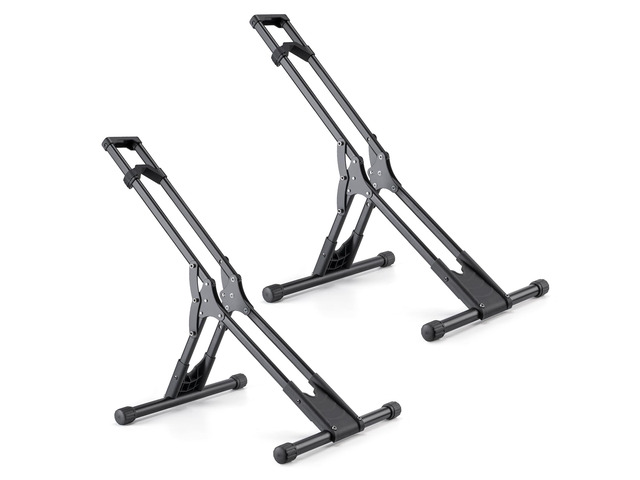 Bike Floor Stand Rack- Indoor Bike Stand for Garage/Home - Bike Storage Bicycle Parking Rack Fit 20-29 Mountain Road Bikes (2 Bike Rack)