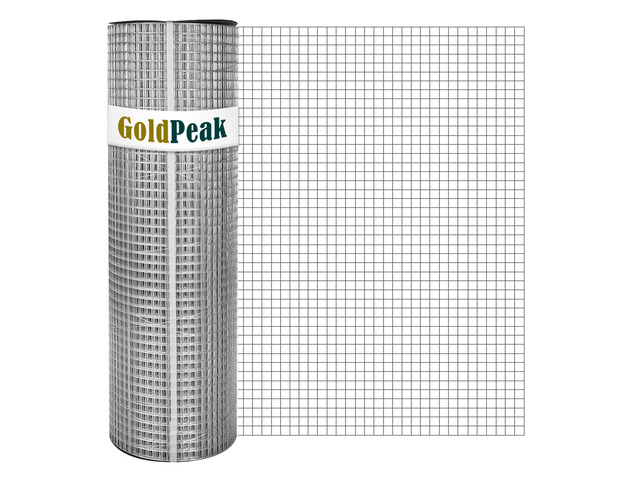 Hardware Cloth 1/2 inch Chicken Wire Fencing 48 x 100 Ft 19-Gauge Hot-dip Galvanized After Welding, Wire Mesh Roll Chicken Wire Mesh Roll Wire...