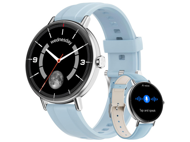 Smart Watches for Men Women,Smartwatch for iPhone/Samsung/Android,(Answer/Make Call),1.57' HD 43mm Fitness Tracker with Heart Rate/SpO2/Sleep...