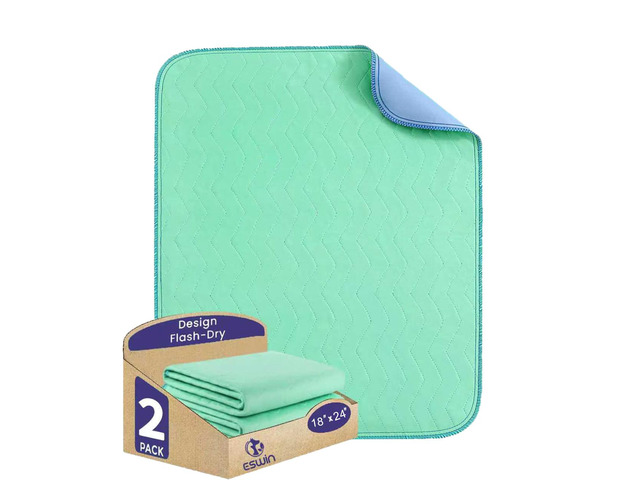 Underpads,Super Absorbency Reusable Bedwetting Incontinence Pads for Kids, Adults, Elderly, and Pets - Waterproof Protective Pad for Couch, Sofa,...