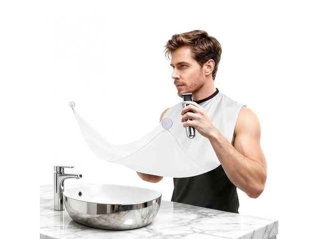 Stuffers for Men,beard bib Trimming Catcher Bib for Shaving,beard apron gifts for men Him Boyfriend Husband