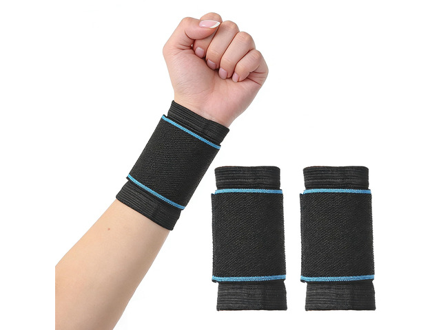 Compression-Sports-Wristband for Men & Women Adjustable Wrist Strap for Carpal Tunnel, Wrist Support, Pain Relief, Lifting Straps Wrist Bands for...