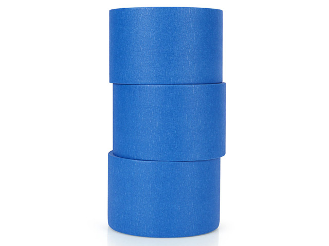Painters Tape 3 Inch Wide, 3 Rolls Blue Painters Tape for Painting 55 Yards UV Resistant, No Residue, Multi-Surface Wide Painters Tape for Walls...