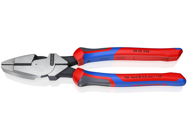 Tools - High Leverage Lineman's, New England Head, Multi-Component (0902240SBA), 9 inches