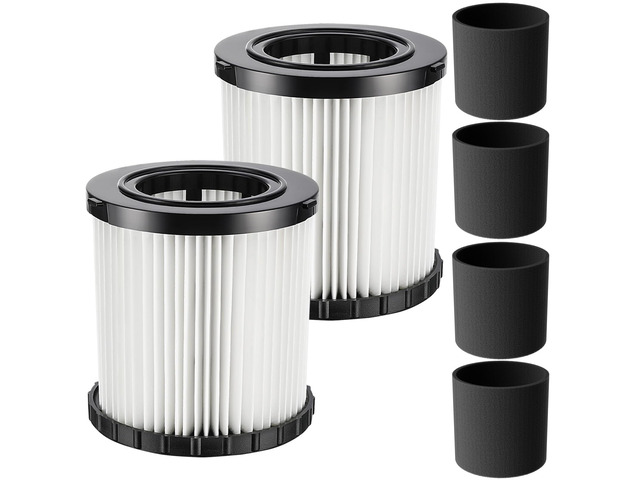 DCV581H DCV580H Vacuum Filter for DEWALT 20V Cordless Shop Vac Cleaner DCV581 DCV580 Filter for DEWALT Battery 2 Gallon Cordless and Corded...