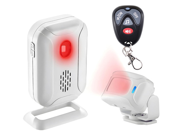 Door Sensor Chime, Motion Sensor Door Bells Chimes for Business Doorbell Chime Motion Remote, Operating Range 918ft, 36Songs, 4Volume Levels,...