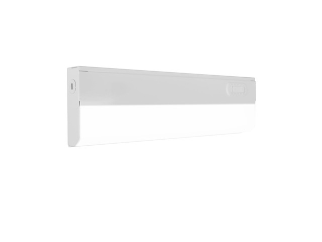 12 LED Direct Wire Under Cabinet Light - Dimmable Undercounter LED Lights for Kitchen - Selectable CCT 2700K-5000K, 340-360 Lumens, 5W - UCB Series...