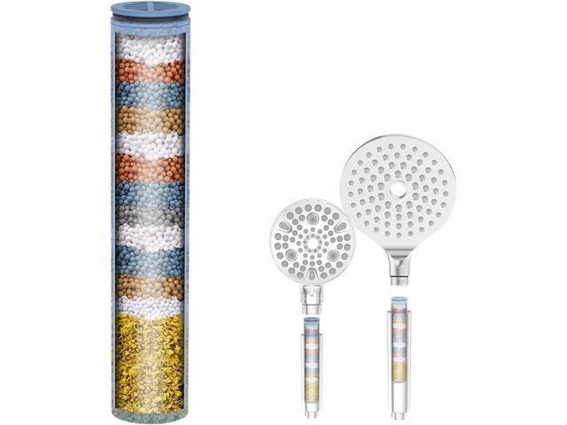 Shower Head Filter Replacement Cartridge for SSJ781/DSSJ781/ DSSJ781-01/DSS1581 Filtered Handheld Shower Head (1-PACK)