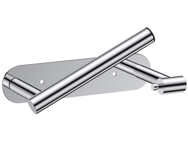 Commercial Toilet Paper Holder Wall Mount Bathroom Tissue Holder Chrome Adhesive or Screw SUS304 Stainless Steel Rustproof Pivoting Tissue...