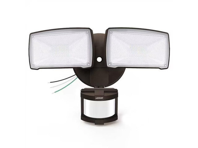 Hardwired LED Security Lights Motion Sensor Outdoor, 30W 3200LM 5500K Daylight, 72 FT Range & 180Â° Detection, Easy to Install, IP65 Waterproof, 2...
