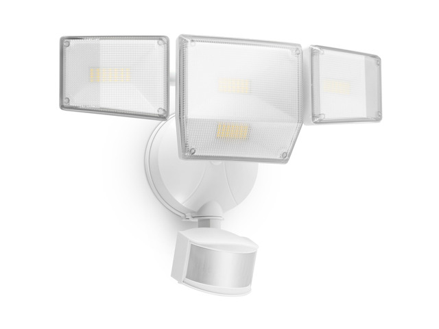 85W 10000LM Motion Sensor Outdoor Lights, 4-Head Super Bright LED Security Light, 5000K Daylight, IP65 Waterproof Hardwired Motion Detector Flood...