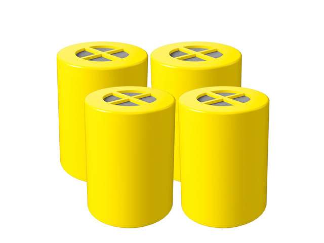 Shower Replacement Filter Compatible with Afina Showerhead, 4-Pack KDF & calcium sulfite media reduces chlorine. Compatible with Afina shower...