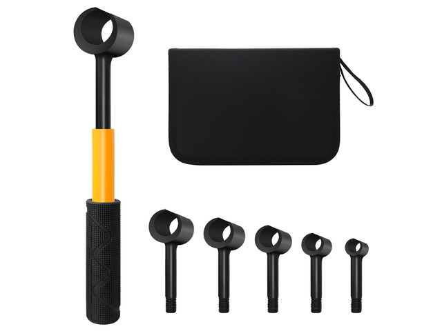 Door Hinge Adjustment Tool for Residential and Commercial 5-in-1 Hinge Gap Adjusting Wrench for Door Quick and Efficient Solutions, User-Friendly...