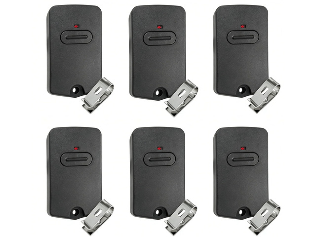 RB741 for Mighty Mule Gate Opener Remote, 318MHZ (6 Pack) 9 Dip FM135 Gate Transmitter for MM371W MM572W etc. Compatible with GTO Gate Clicker...