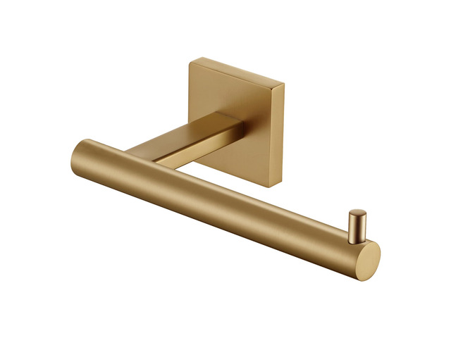Toilet Paper Holder Champagne Bronze Toilet Roll Holder Hold Mega Rolls Kitchen Bathroom Tissue Paper Dispenser Stainless Steel, B2005CPG