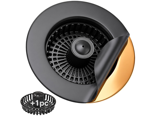 Kitchen Sink Stopper, 3 in 1 Pop Up Kitchen Sink Drain Strainer, with an Extra Basket Strainer, Sink Drain Stopper for US Standard 3-1/2 Inch,...