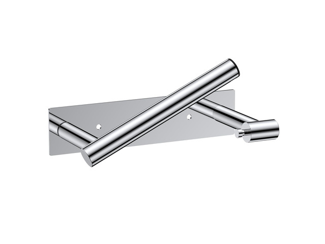 Commercial Toilet Paper Holder Wall Mount Bathroom Tissue Holder Chrome Adhesive or Screw SUS304 Stainless Steel Rustproof Pivoting Tissue...