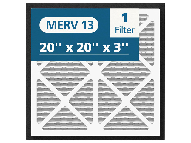 20x20x3 MERV 13 Air Filter Compatible with Zephyr VGF Series 20x20x3 Whole Home Deep Pleated Return Air Grille Filter, MERV 13 Air Filtration...